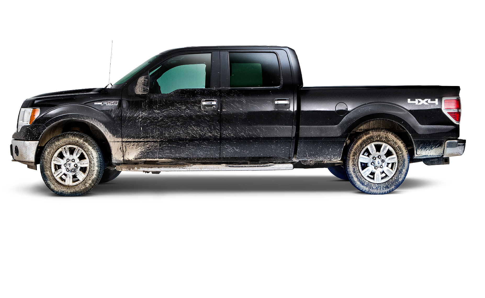 Truck-on-white